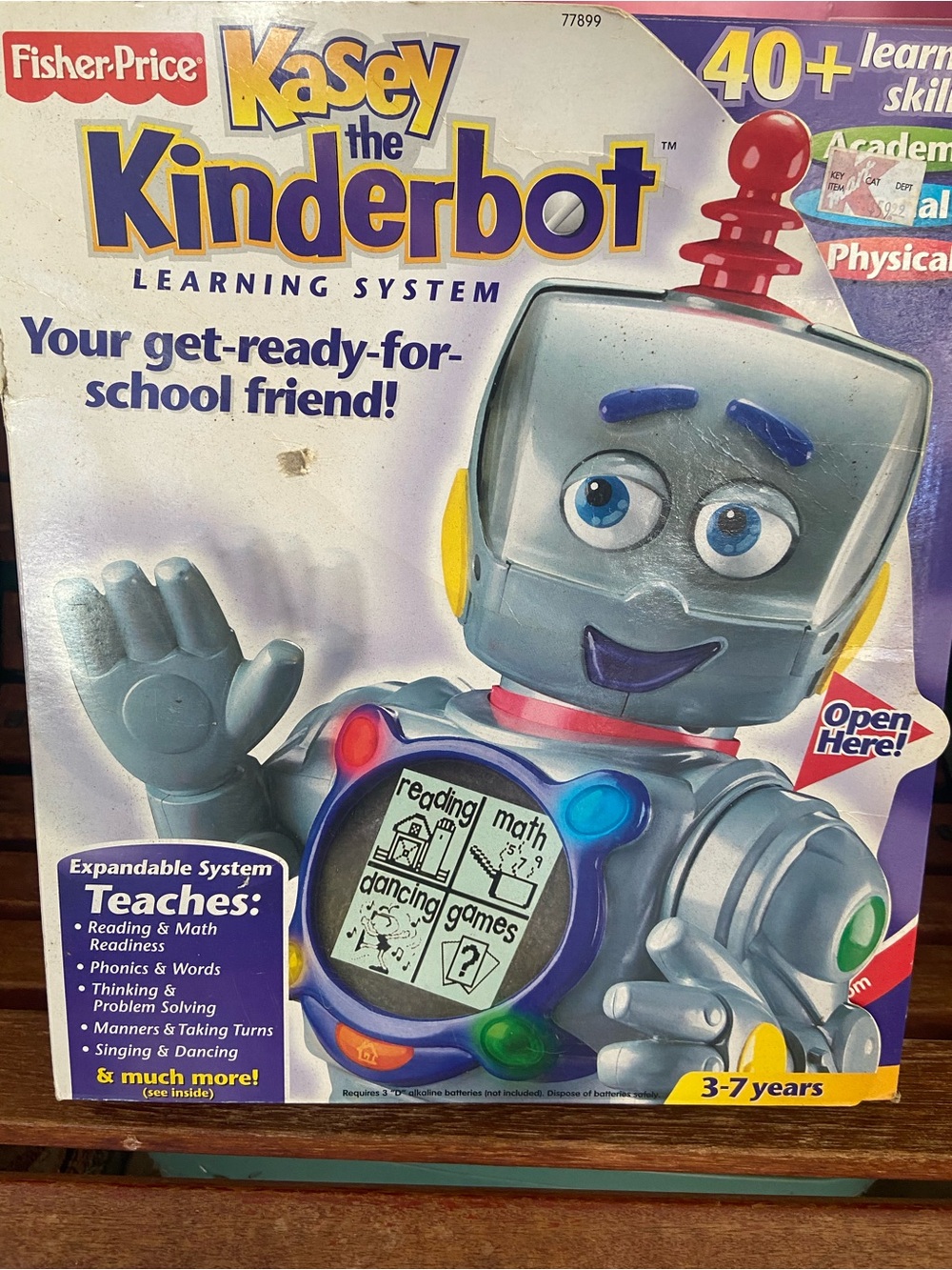 Fisher-Price Kasey the Kinderbot Learning Robot - Silver